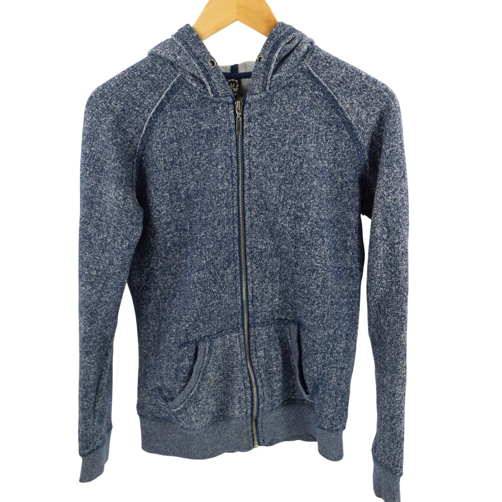 Empyre Blue Speckled Zip Up Hoodie Women's‎ Size M